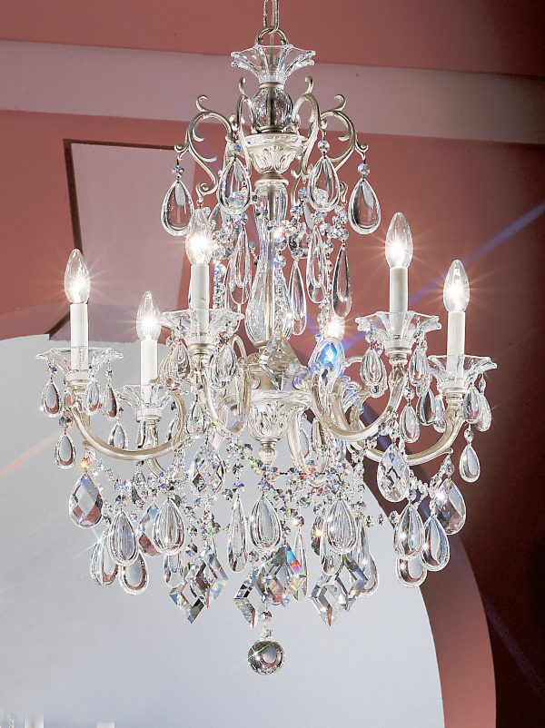 Via Venteo-57006 SS C - Chandelier-6 Lights - Image 1