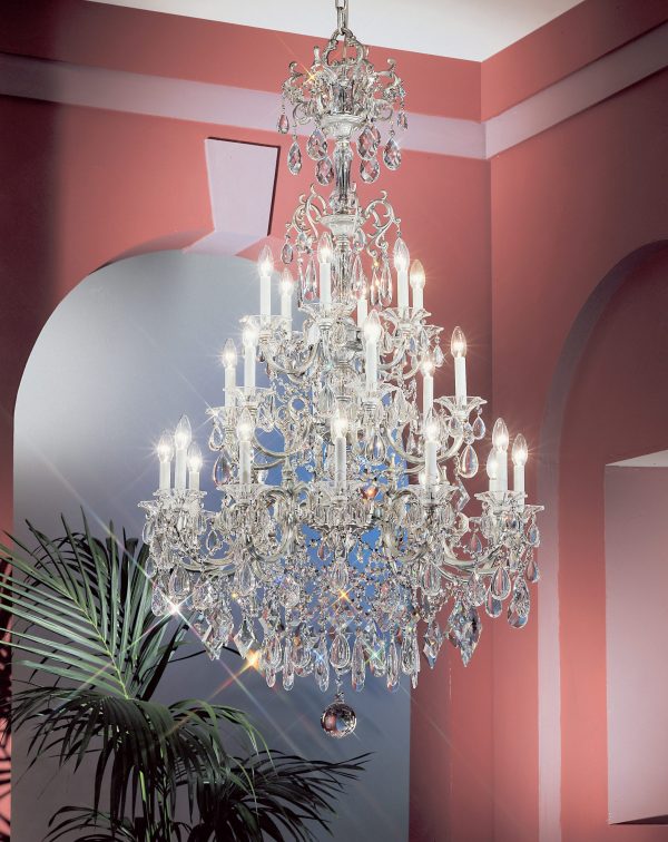 Via Venteo-57024 SS C - Chandelier-24 Lights - Image 1