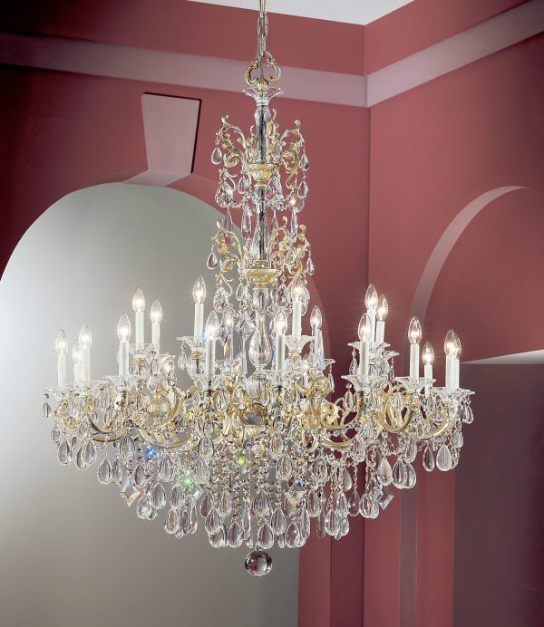 Via Venteo-57025 CHP C - Chandelier-24 Lights - Image 1