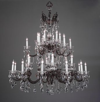 Via Lombardi-57060 RB CP - Chandelier-30 Lights