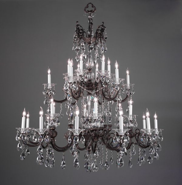 Via Lombardi-57060 RB CP - Chandelier-30 Lights - Image 1