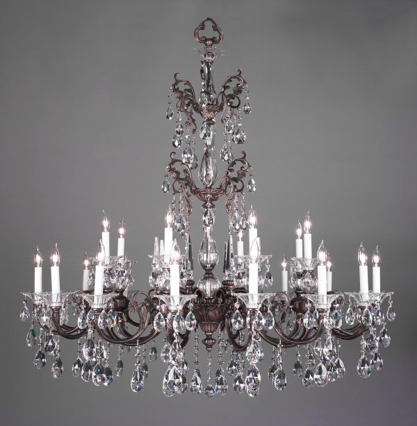 Via Lombardi-57065 RB CP - Chandelier-24 Lights - Image 1