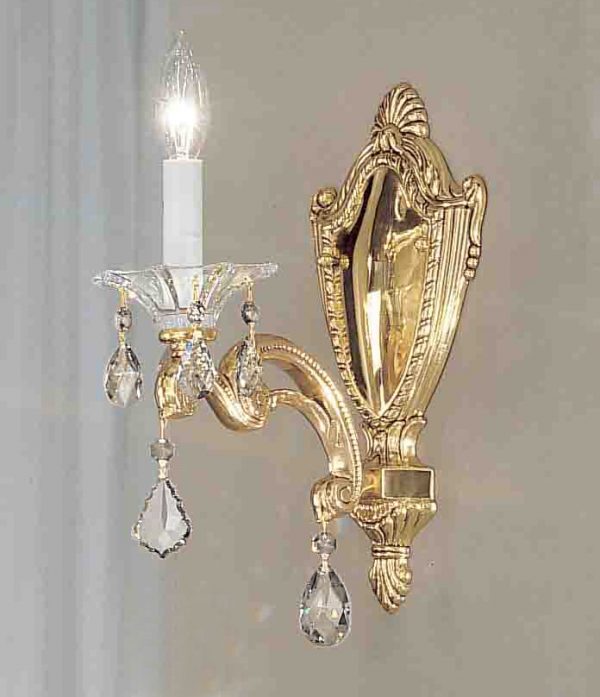 Via Firenze-57101 BBK C - Sconce/WallBracket-1 Lights - Image 1