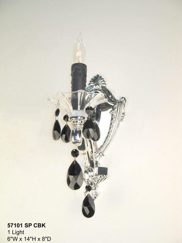 Via Firenze-57101 SP CBK - Sconce/WallBracket-1 Lights - Image 1