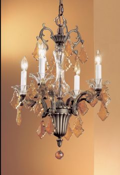 Via Firenze-57104 RB C - Mini-Chandelier-4 Lights