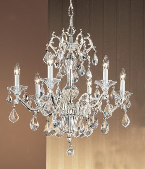 Via Firenze-57106 SP C - Chandelier-6 Lights
