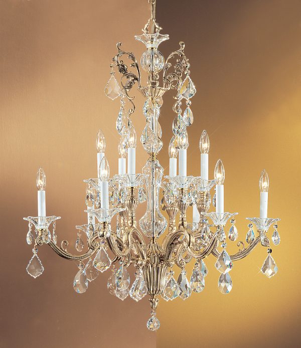 Via Firenze-57112 BBK C - Chandelier-12 Lights - Image 1