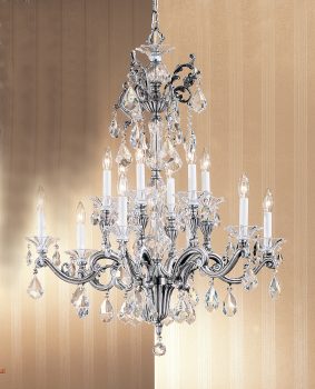 Via Firenze-57112 MS C - Chandelier-12 Lights