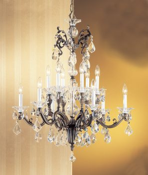 Via Firenze-57112 RB C - Chandelier-12 Lights