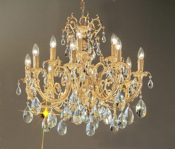 Princeton-5712 G C - Chandelier-12 Lights - Image 1