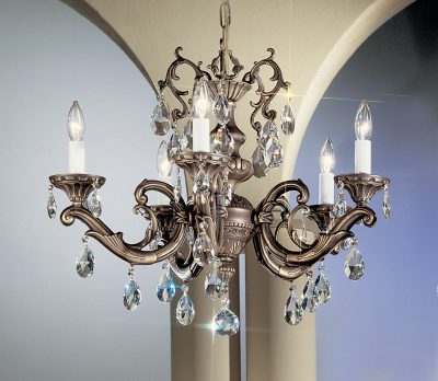 Princeton II-57205 RB C - Chandelier-5 Lights