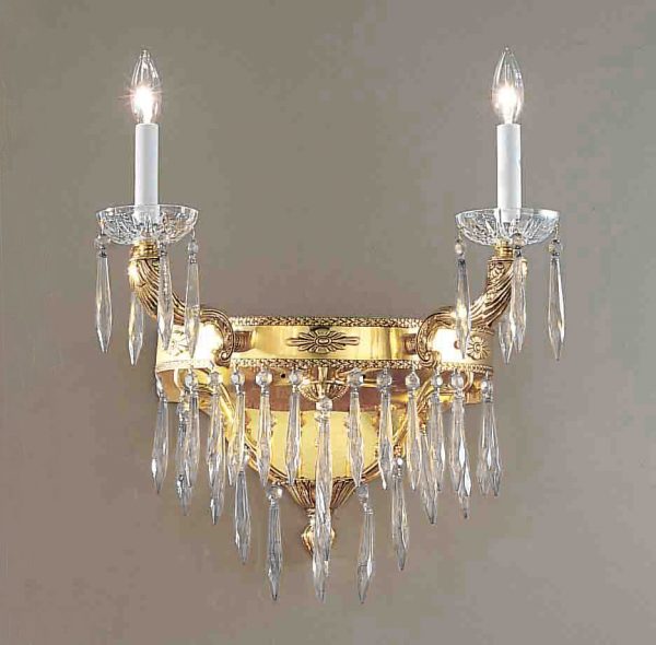 Duchess-57312 BBK I - Sconce/WallBracket-2 Lights - Image 1