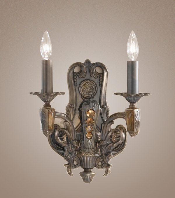Castillio de Bronce-57332 AGB AI - Sconce/WallBracket-2 Lights - Image 1