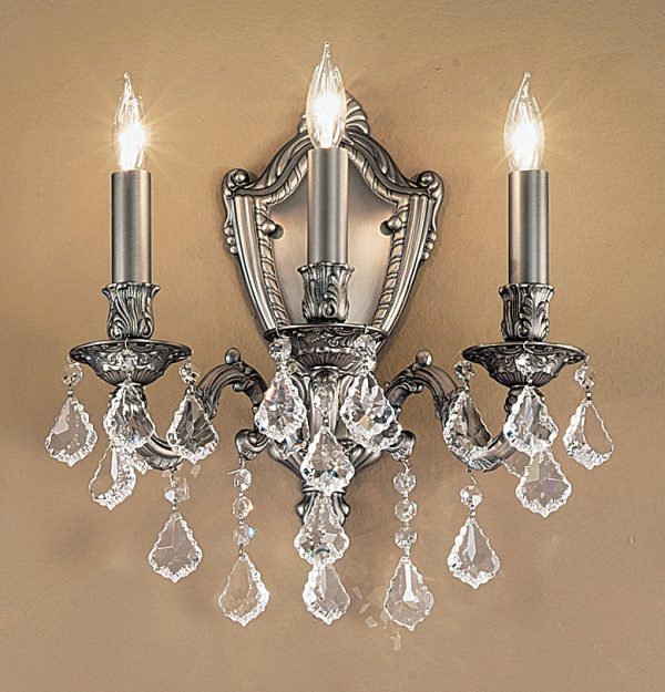 Chateau-57373 AGP CP - Sconce/WallBracket-3 Lights - Image 1
