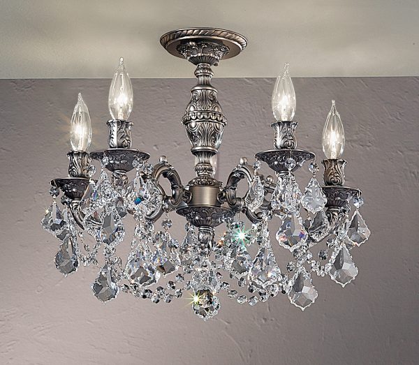 Chateau Imperial-57384 AGP CP - Flush/Semi-Flush-5 Lights - Image 1