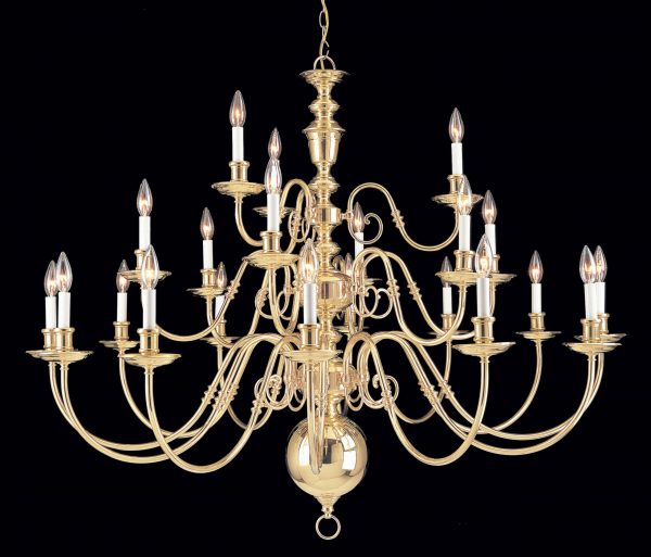Jamestown-6737 - Chandelier-21 Lights - Image 1