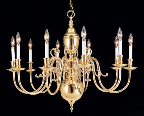 Hermitage-6741 - Chandelier-10 Lights - Image 1