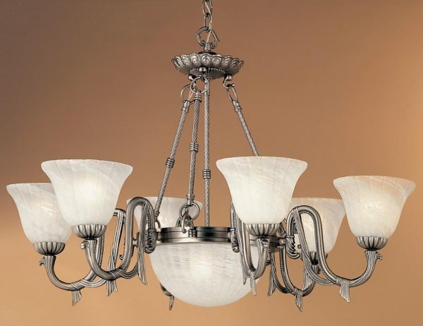 St. Moritz-68016 PTR - Chandelier-8 Lights - Image 1