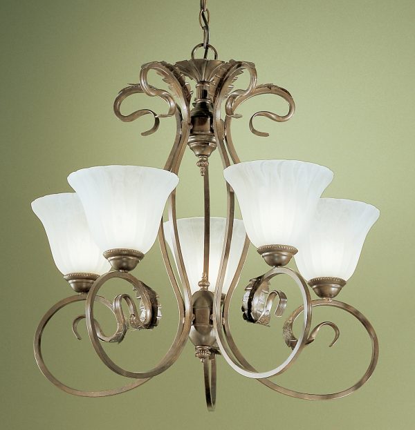 Manilla-68305 EB - Chandelier-5 Lights - Image 1