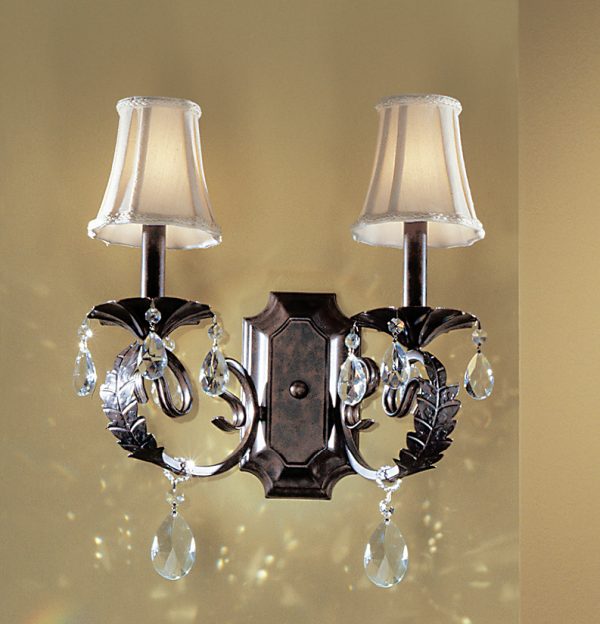 Manilla II-68312 EB C - Sconce/WallBracket-2 Lights - Image 1