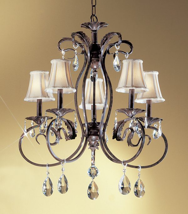 Manilla II-68315 EB C - Chandelier-5 Lights - Image 1
