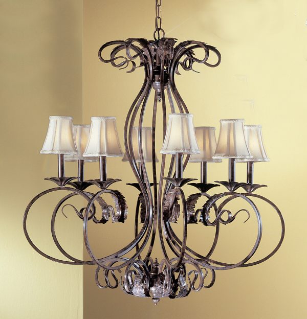 Manilla II-68318 EB - Chandelier-8 Lights - Image 1