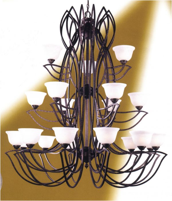 Alpha-68921 EB - Chandelier-21 Lights - Image 1