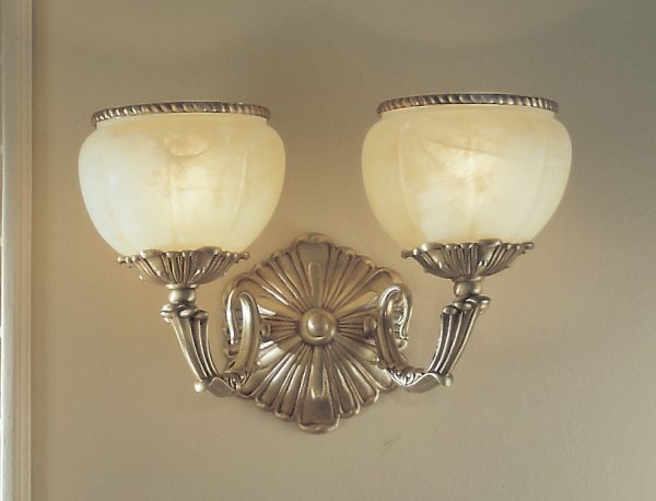 Alexandria II-69502 SBB - Sconce/WallBracket-2 Lights - Image 1