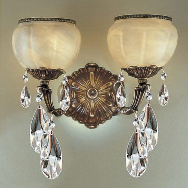 Alexandria II-69502 VBZ C - Sconce/WallBracket-2 Lights - Image 1