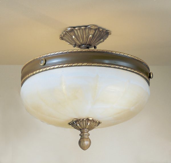 Alexandria II-69504 VBZ - Flush/Semi-Flush-3 Lights - Image 1