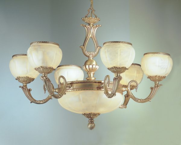Alexandria II-69506 SBB - Chandelier-9 Lights - Image 1