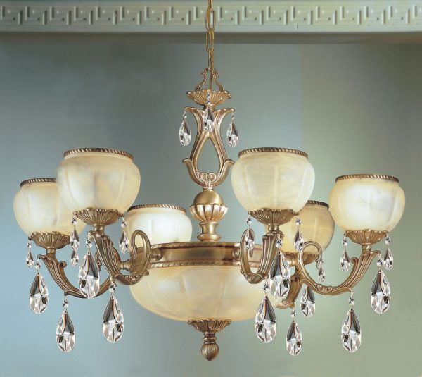 Alexandria II-69506 SBB C - Chandelier-9 Lights - Image 1