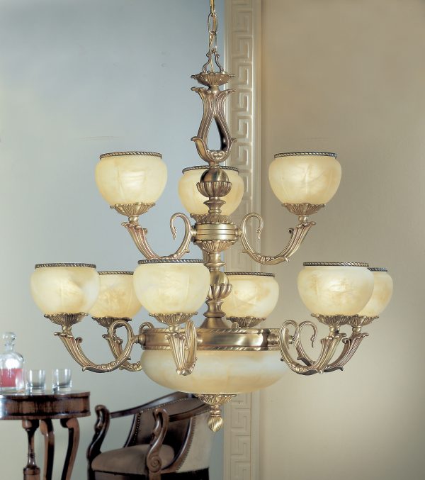 Alexandria II-69509 SBB - Chandelier-12 Lights - Image 1