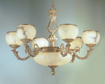 Alexandria I-69606 SBB - Chandelier-9 Lights