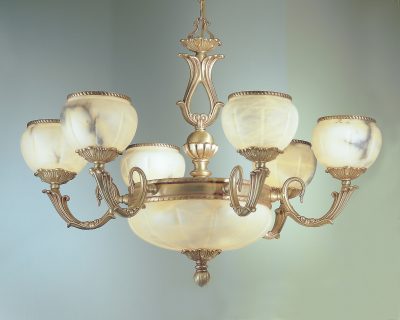 Alexandria I-69606 SBB - Chandelier-9 Lights