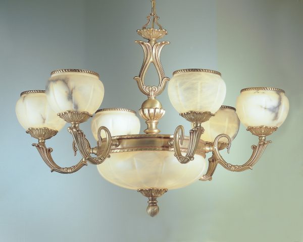 Alexandria I-69606 SBB - Chandelier-9 Lights - Image 1