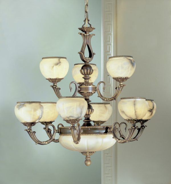 Alexandria I-69609 VBZ - Chandelier-12 Lights - Image 1