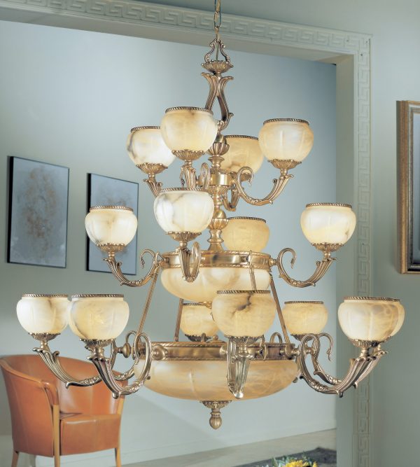 Alexandria I-69616 SBB - Chandelier-24 Lights - Image 1