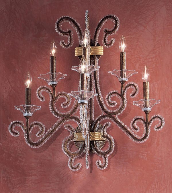 Concerto-69705 CBZ - Sconce/WallBracket-6 Lights - Image 1