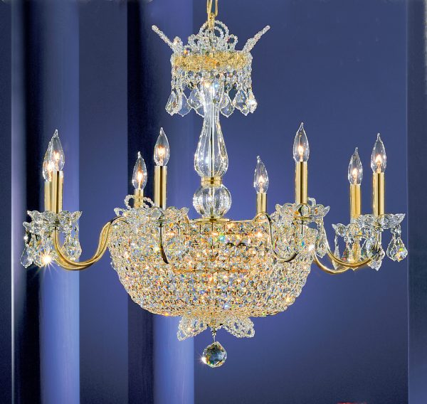 Crown Jewels-69788 GP CP - Chandelier-24 Lights - Image 1