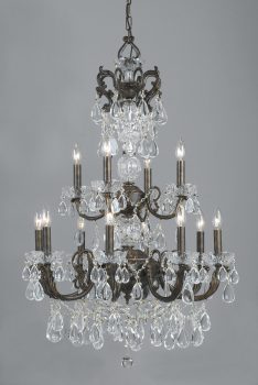 Vienna Palace-69807 EBG - Chandelier-12 Lights