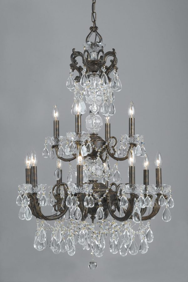 Vienna Palace-69807 EBG - Chandelier-12 Lights - Image 1