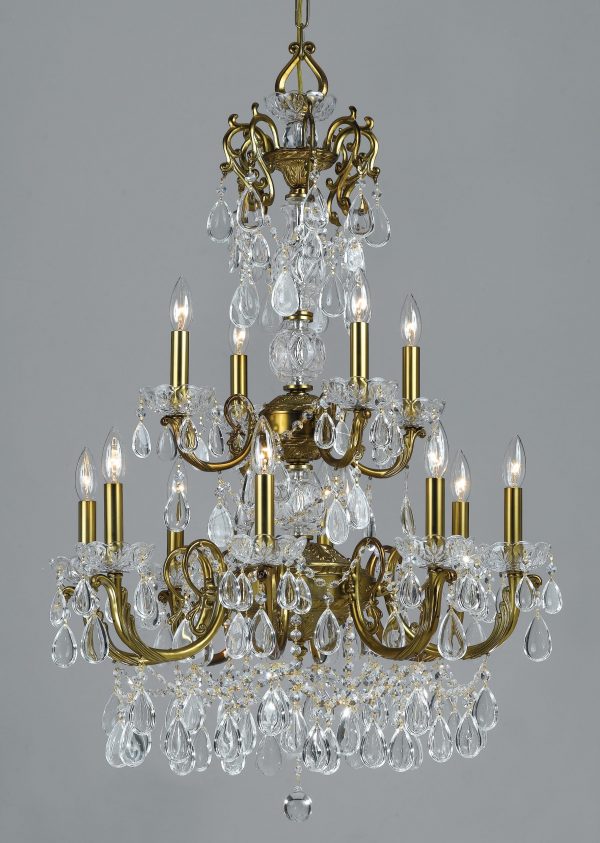 Vienna Palace-69807 RNB C - Chandelier-12 Lights - Image 1