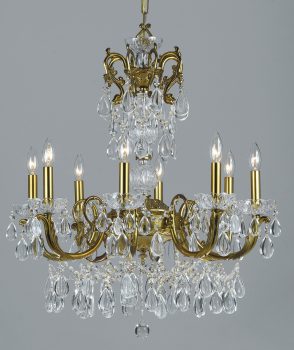 Vienna Palace-69808 RNB C - Chandelier-8 Lights