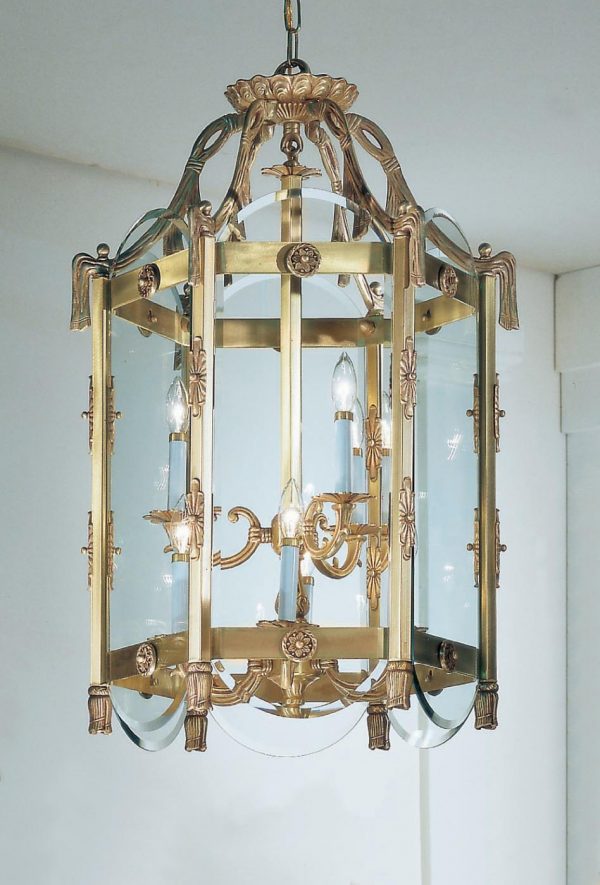 Charleston-7950 SBB - Lantern-9 Lights - Image 1