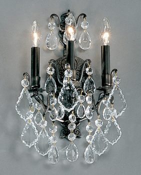Versailles-8001 AB - Sconce/WallBracket-3 Lights
