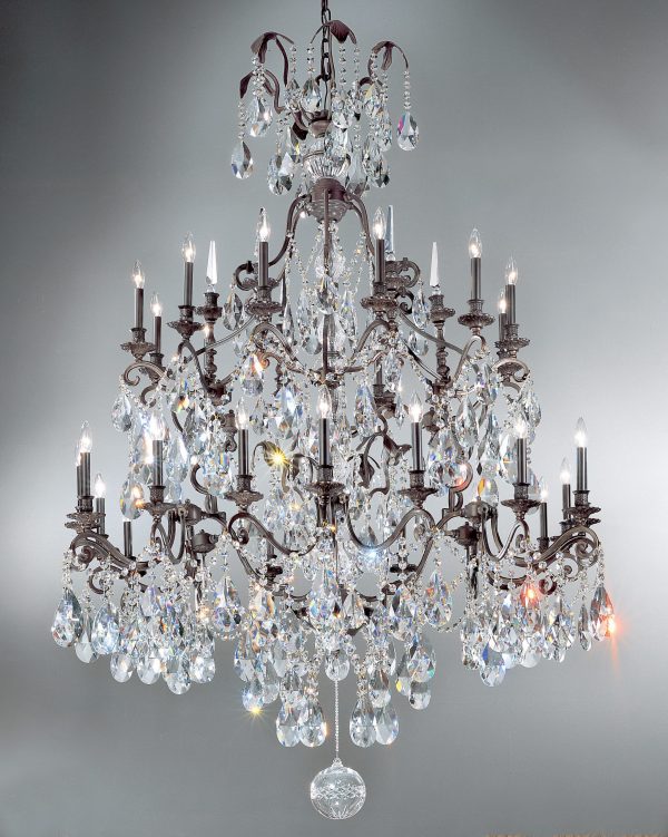 Versailles-8030 AB - Chandelier-30 Lights - Image 1