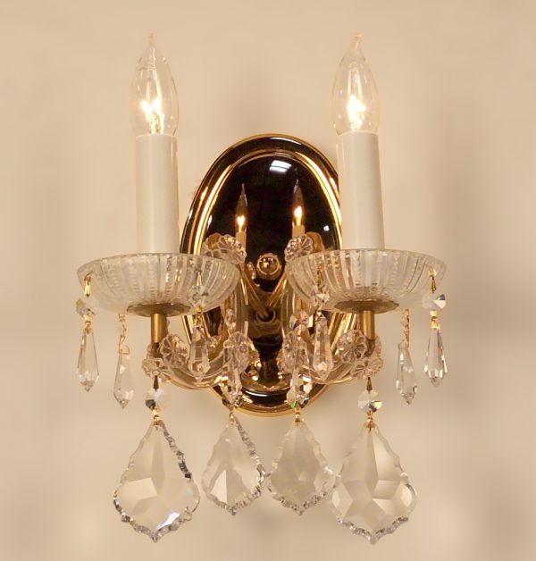Maria Theresa-8102 OWG C - Sconce/WallBracket-2 Lights - Image 1