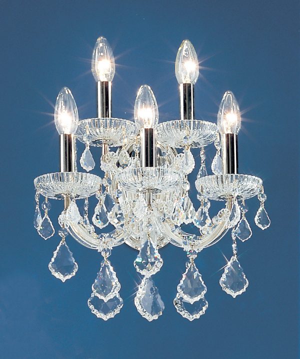 Maria Theresa-8105 CH C - Sconce/WallBracket-5 Lights - Image 1