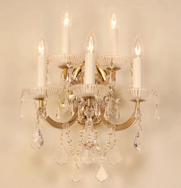 Maria Theresa-8105 OWG C - Sconce/WallBracket-5 Lights - Image 1
